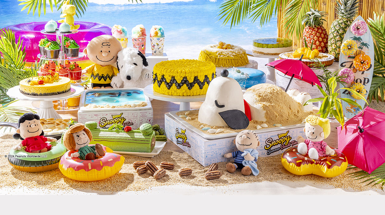 サマースイーツビュッフェ　Snoopy Summer Beach Time