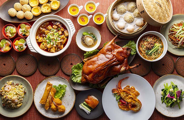 中国料理「王朝」ランチビュッフェ、王朝の味覚、コース料理、季節のおすすめ