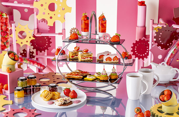 いちごアフタヌーンティー「Strawberry Chocolate Factory」