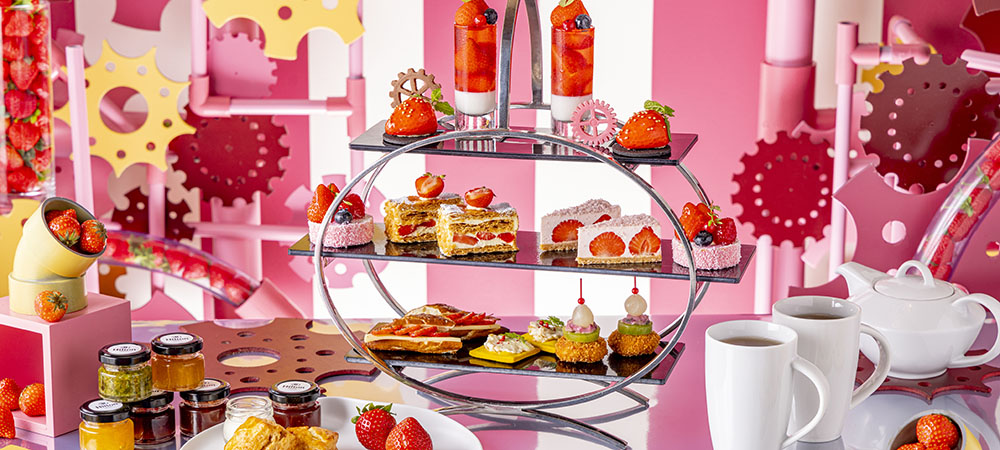 いちごアフタヌーンティー「Strawberry Chocolate Factory」