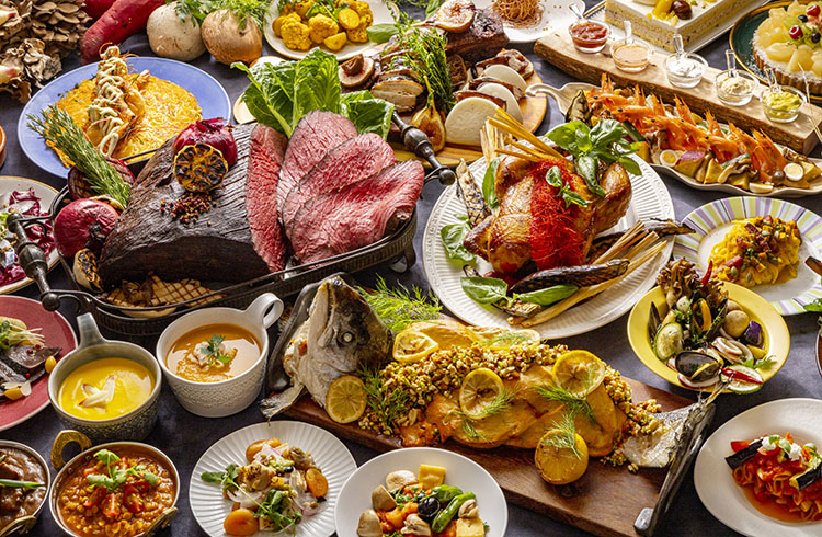 オータムランチ&ディナービュッフェ「秋の森のプライベートテーブル」