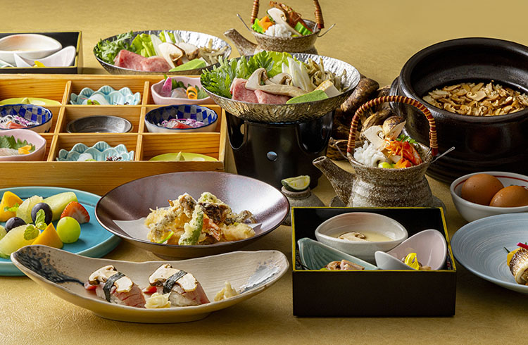 旬の味覚　松茸を味わい尽くす秋
