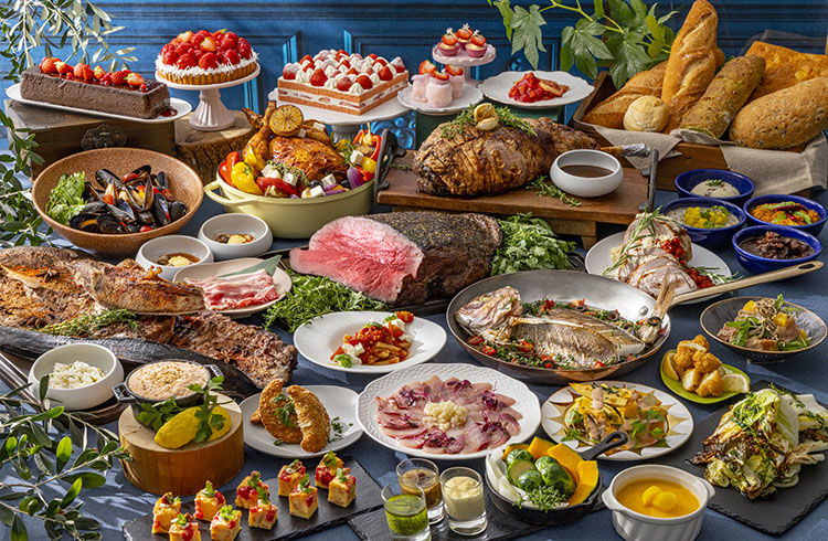 ウィンターランチ&ディナービュッフェ「地中海の恵み」