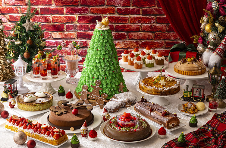 外国のクリスマス絵本をめくるような、心温まる物語。クリスマススイーツビュッフェ