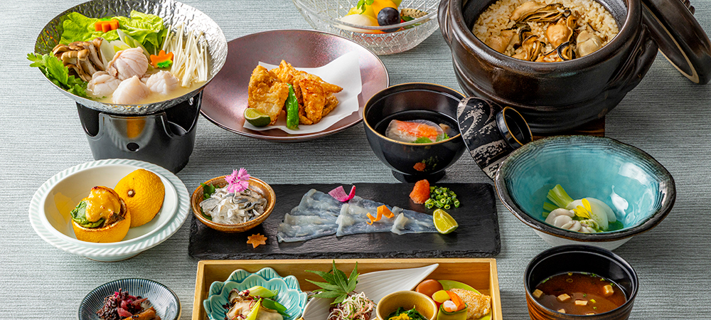 日本料理「源氏」会席コーナー