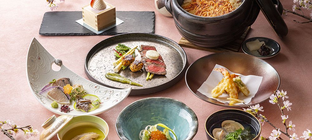 日本料理「源氏」会席コーナー